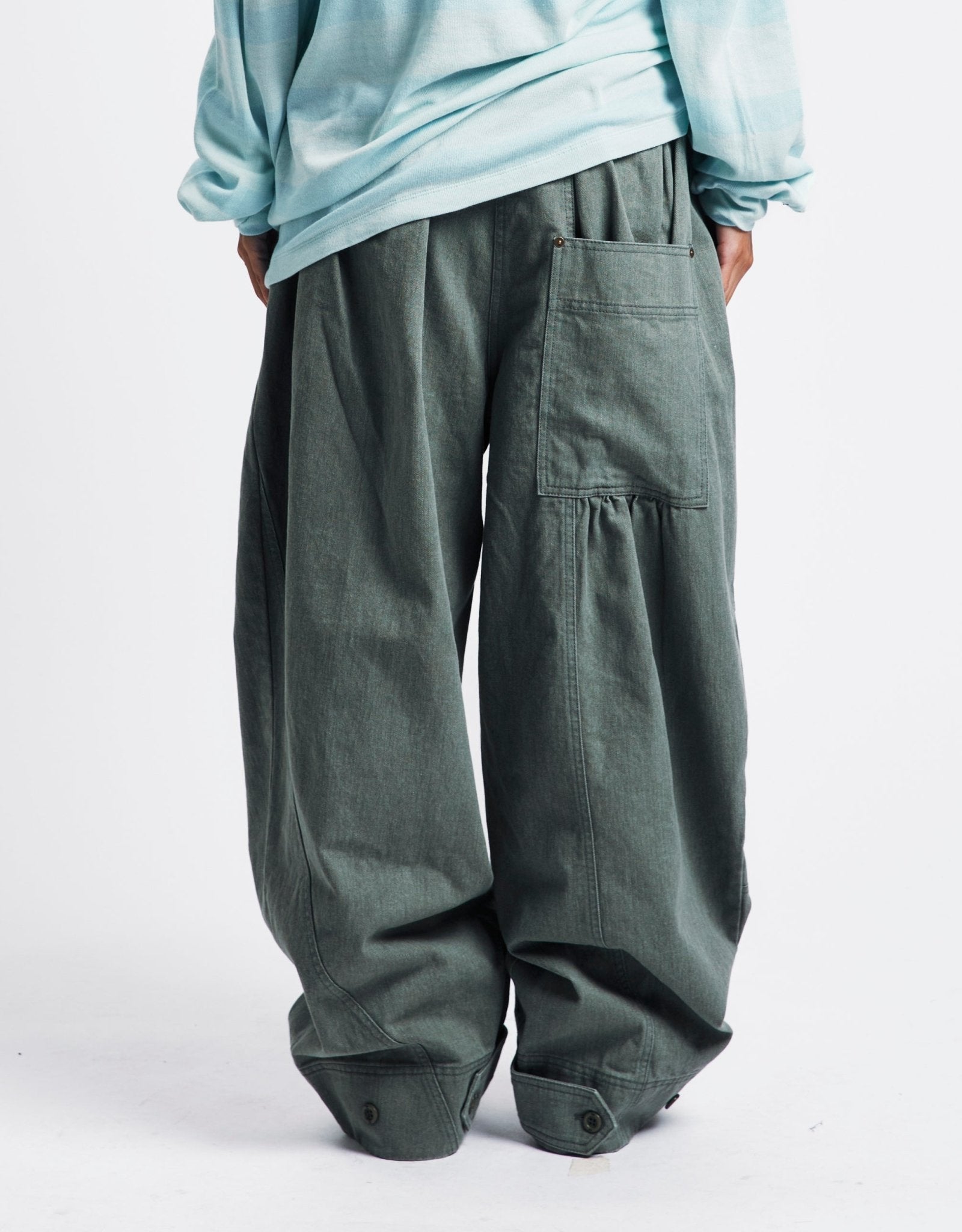 OPEN YY Full Gather Pants | Rezet Store