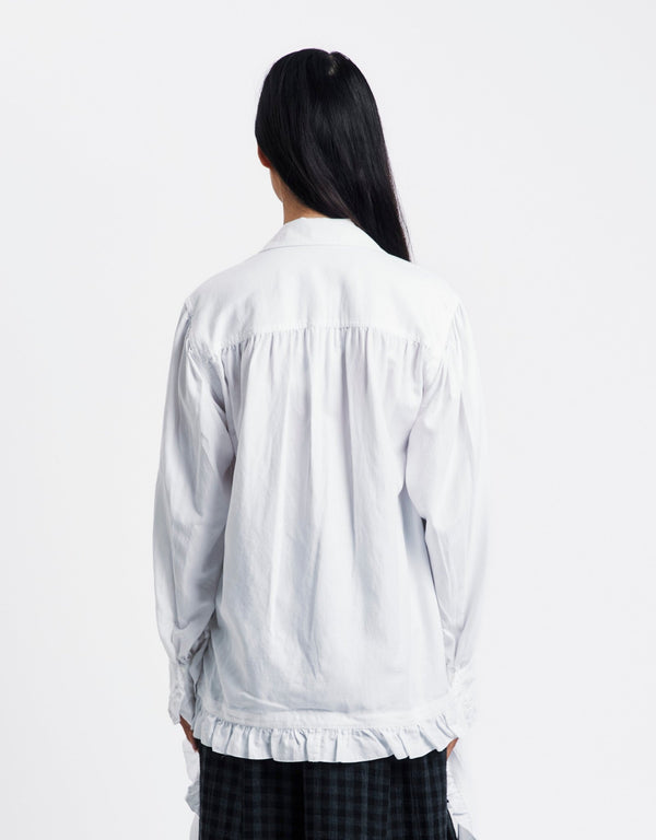 OPEN YY Ruffle Trim Blouse | Rezet Store