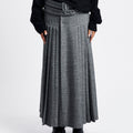 OPEN YY Double Belted Maxi Skirt | Rezet Store