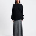 OPEN YY Double Belted Maxi Skirt | Rezet Store