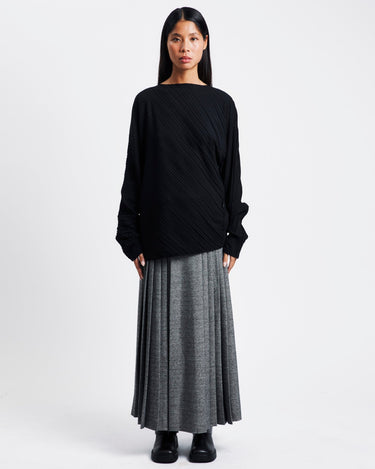 OPEN YY Double Belted Maxi Skirt | Rezet Store