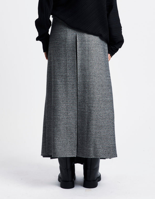 OPEN YY Double Belted Maxi Skirt | Rezet Store