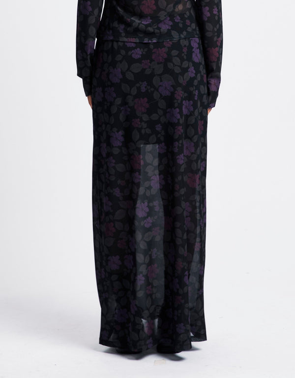 Amomento Floral Long Skirt | Rezet Store