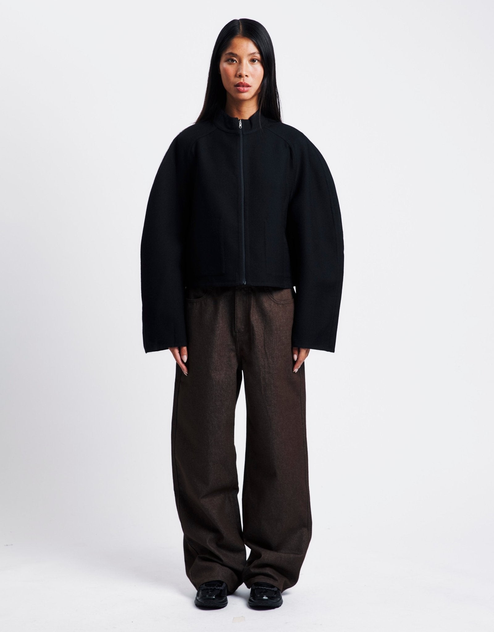 Amomento Handmade Raglan Crop Jacket | Rezet Store