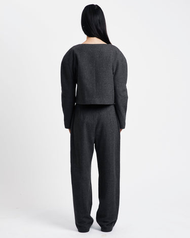 Amomento Rounded Shoulder Jacket | Rezet Store