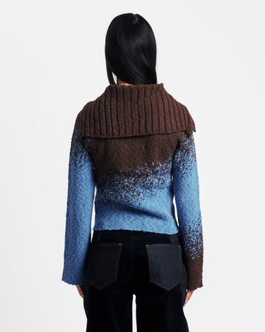 Andersson Bell Flow Jaquard Short Cardigan | Rezet Store