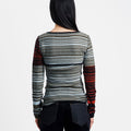 Andersson Bell Nora Multi Stripe Bolero Top | Rezet Store