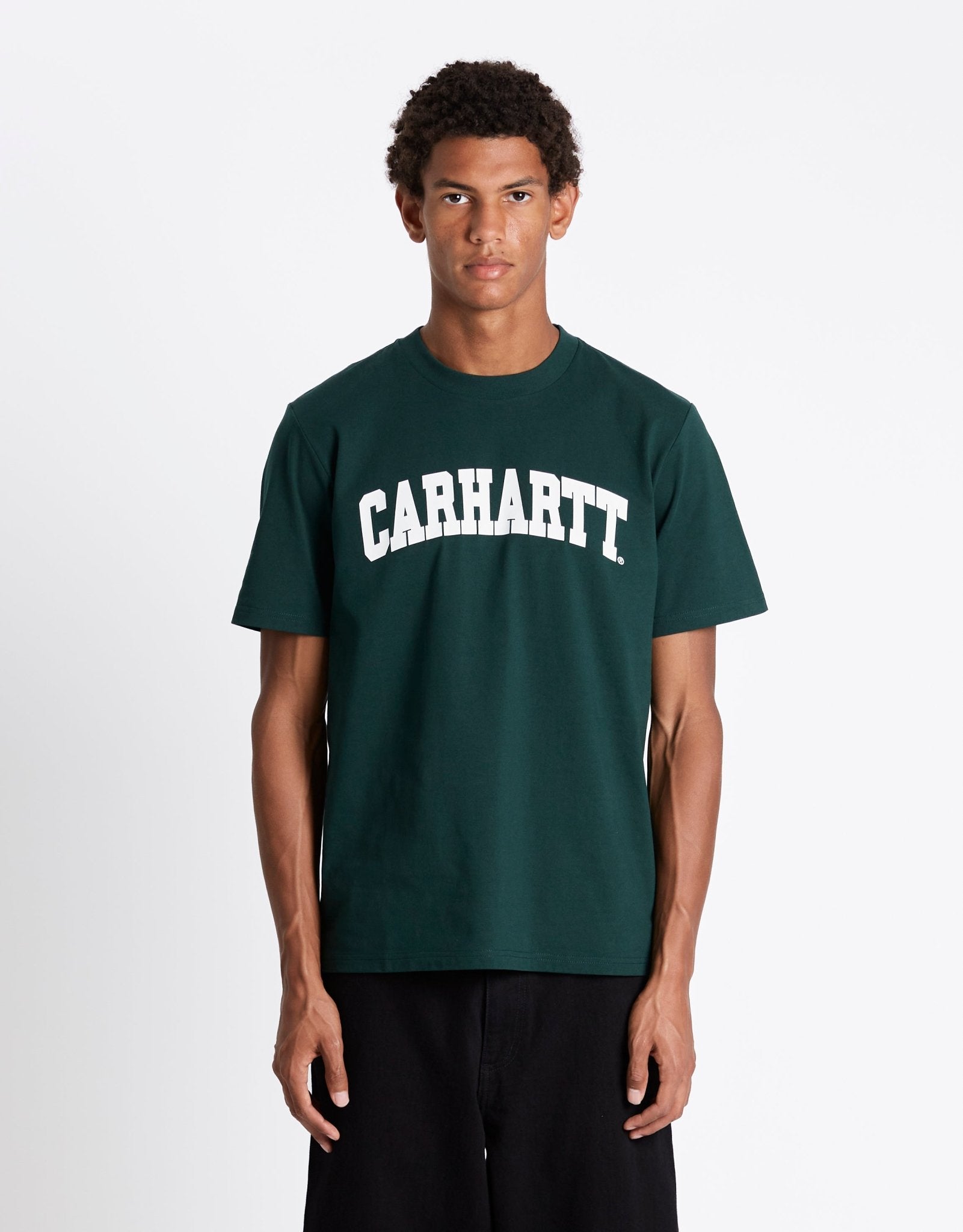 CARHARTT WIP｜ (University T-Shirt (I034851 2WRXX)) Carhartt WIP University Men's T-Shirt Blue I034851-2WRXX