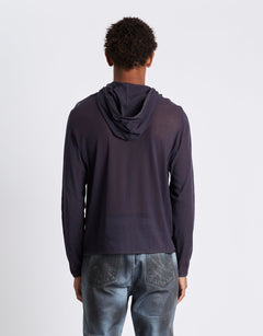 Amomento Mesh Hooded Zip Up Jumper | Rezet Store