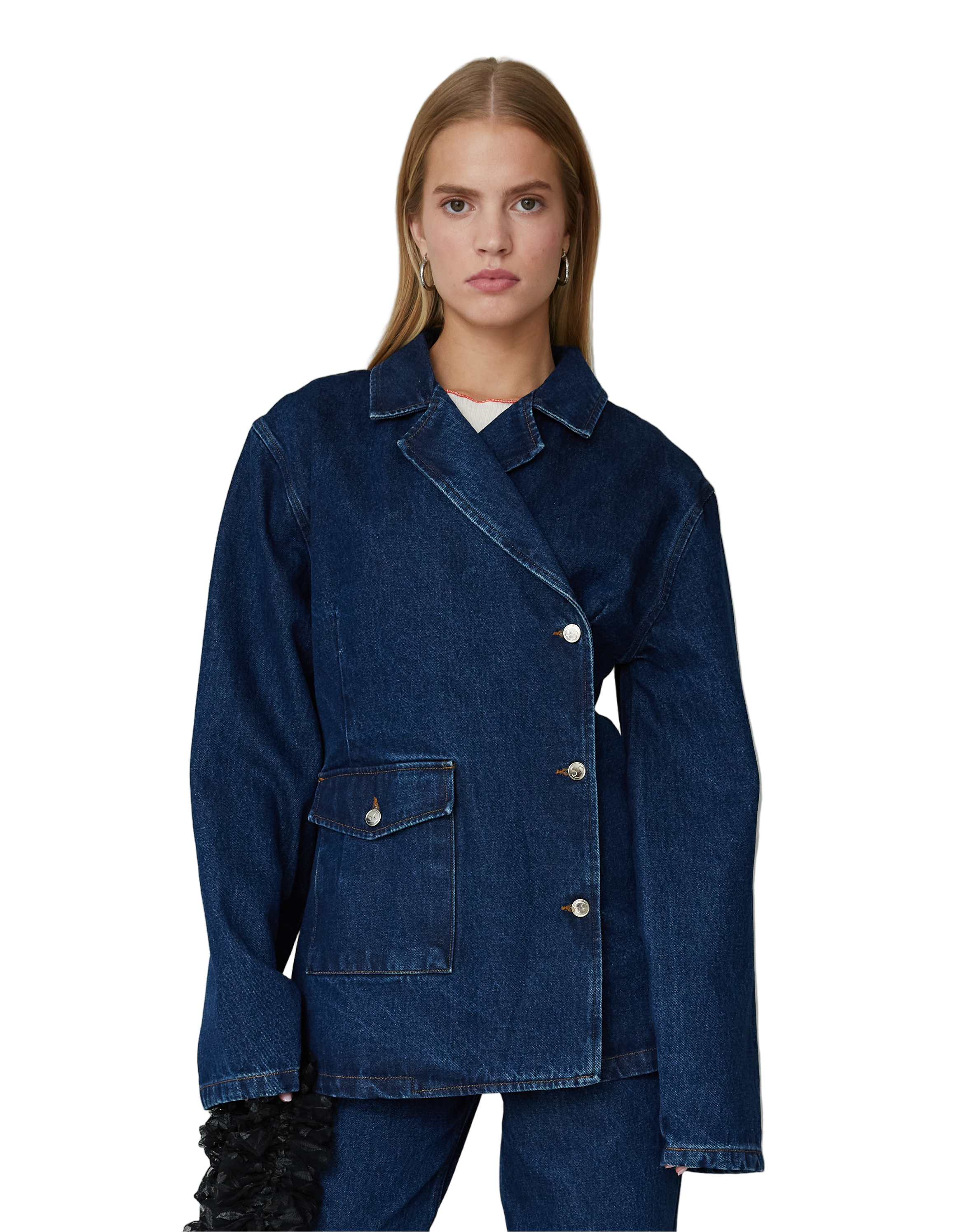 Victoria Denim Blazer