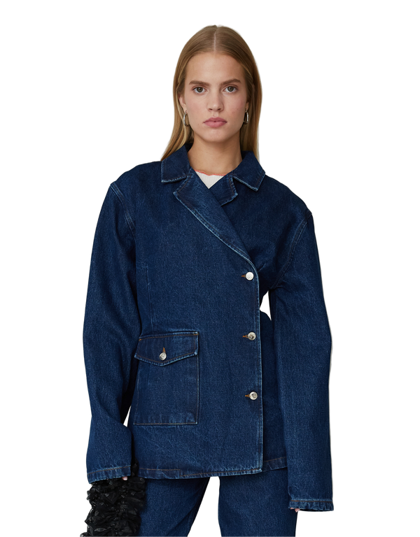 Victoria Denim Blazer