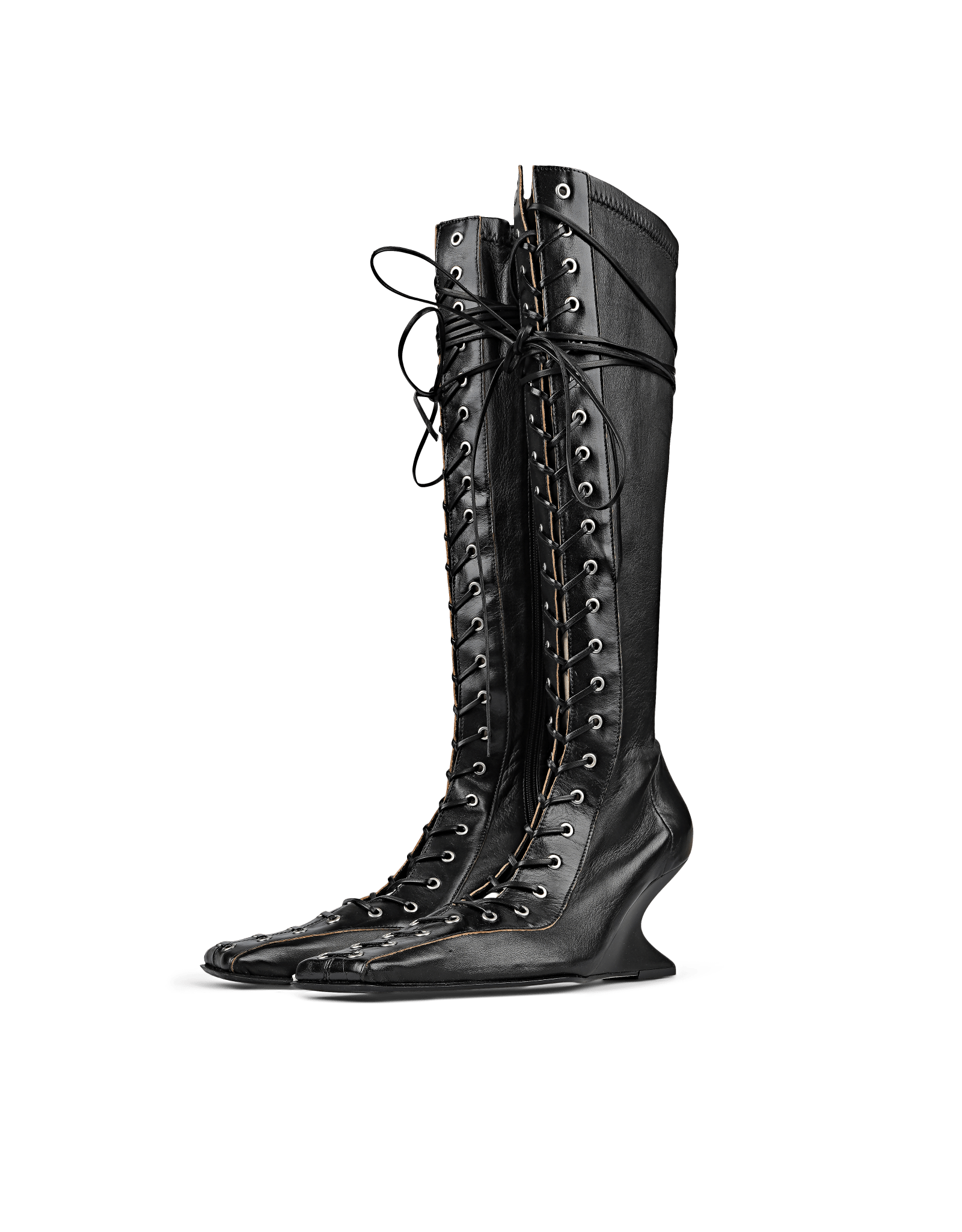 MIISTA Shana Strech Lace Tall Boots | Rezet Store