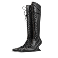 MIISTA Shana Strech Lace Tall Boots | Rezet Store