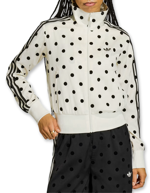 adidas Firebird Track Top white track tops