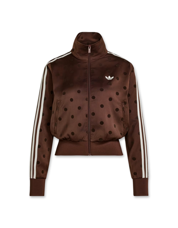 adidas Firebird Track Top dark brown track tops