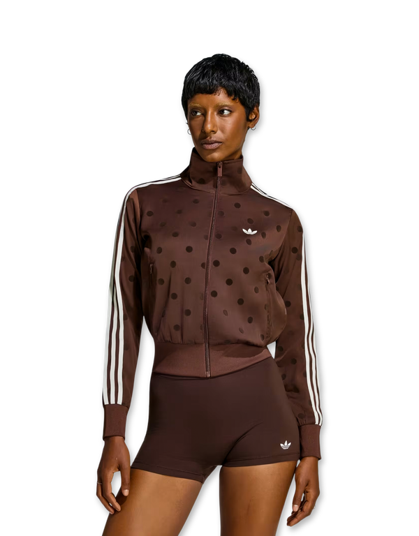 adidas Firebird Track Top dark brown track tops