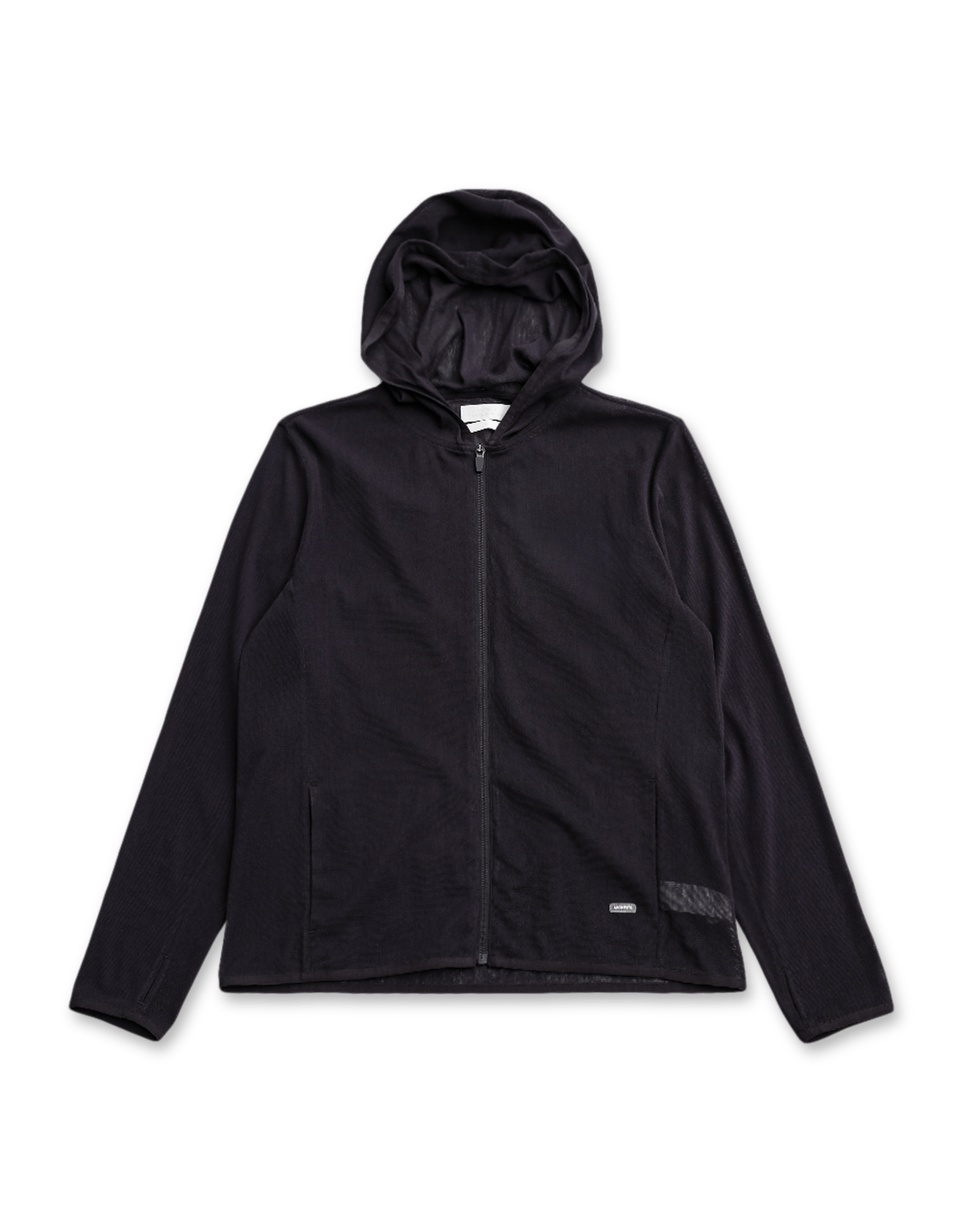 Amomento Mesh Hooded Zip Up Jumper | Rezet Store