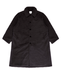 Faux Alpaca Car Coat