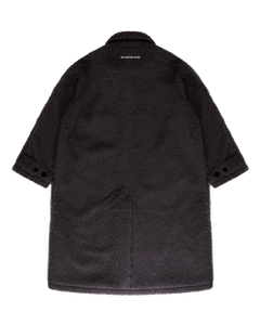 Faux Alpaca Car Coat