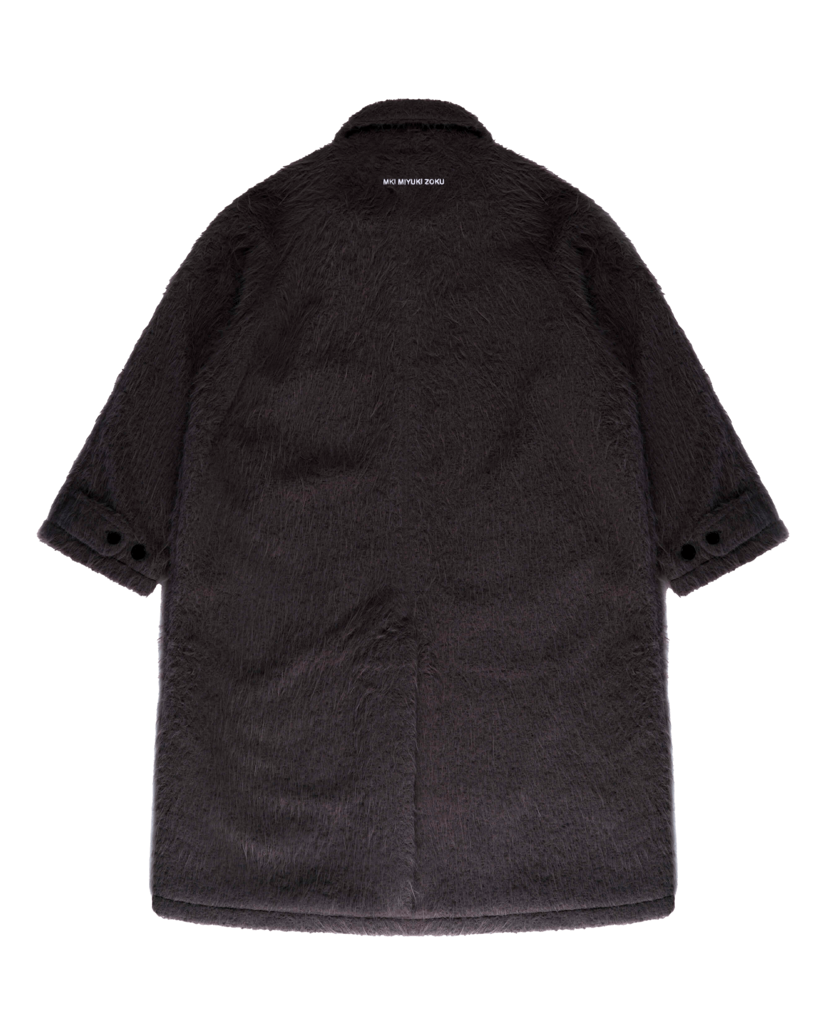 Faux Alpaca Car Coat