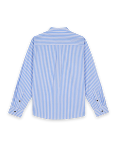 Omer Striped Oxford Button Up Shirt