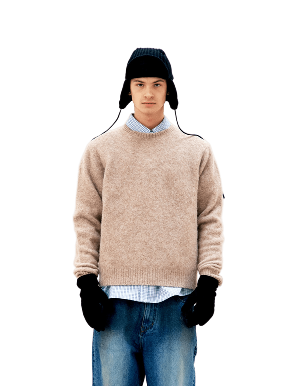 COOR Hairy Alapaca - Blend Crewneck Sweater | Rezet Store