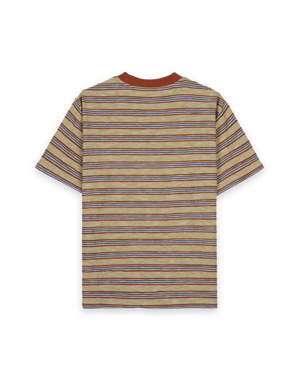 Pudu Stripe Short Sleeve T-Shirt