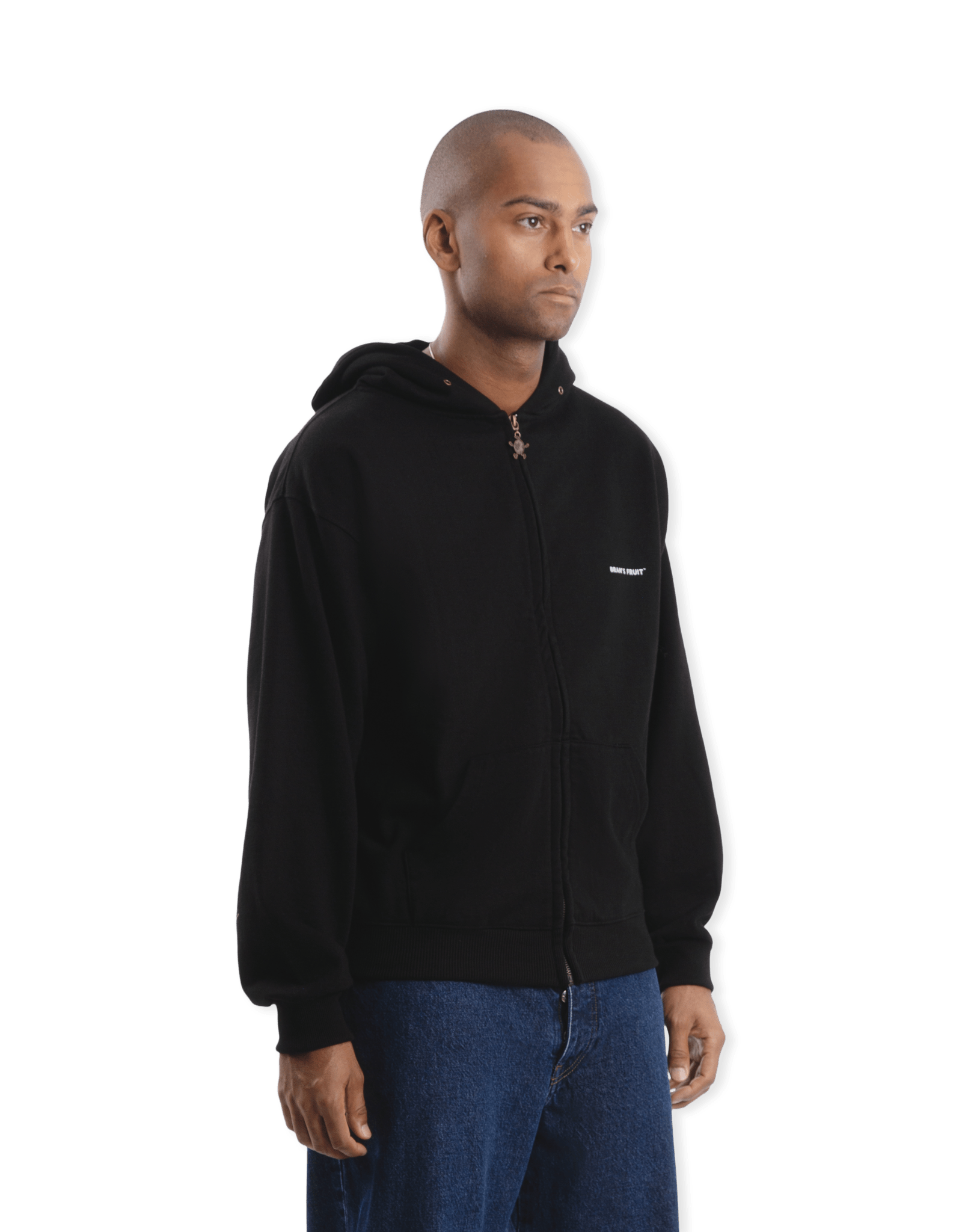 Lemon Buckle Zip-up Hoodie