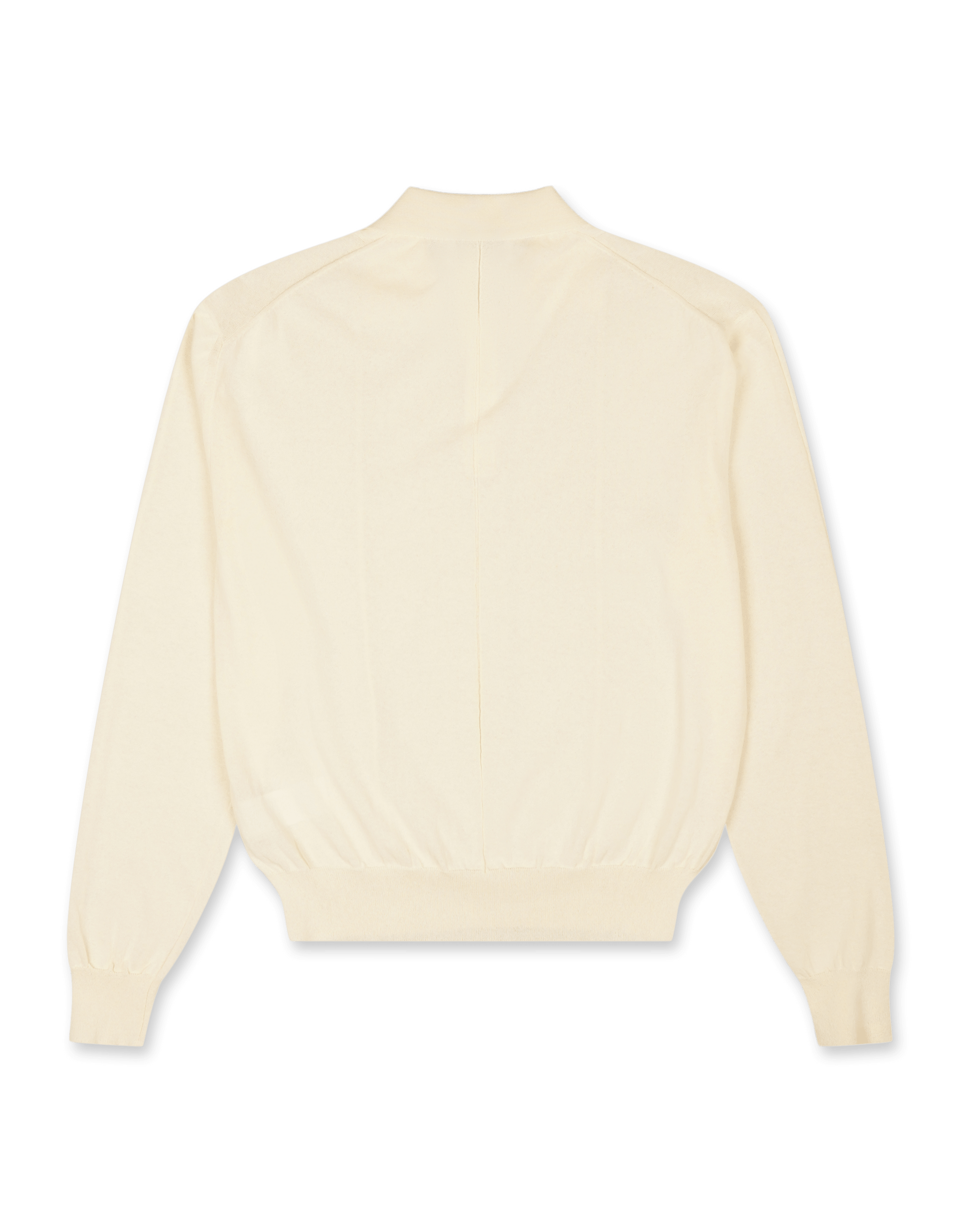 Logo Jacquard Patch Sheer Polo