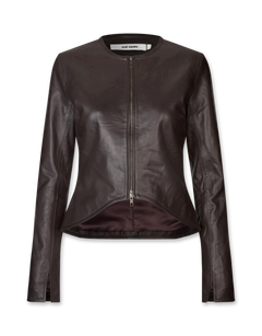 Roy Leather Blouse
