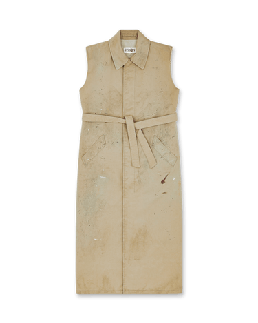 MM6 Sleeveless Trench Coat | Rezet Store