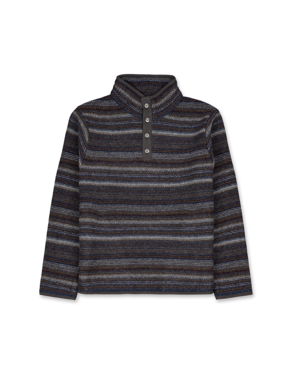 thisisneverthat Striped Wool Knit Pullover Olive pullovers