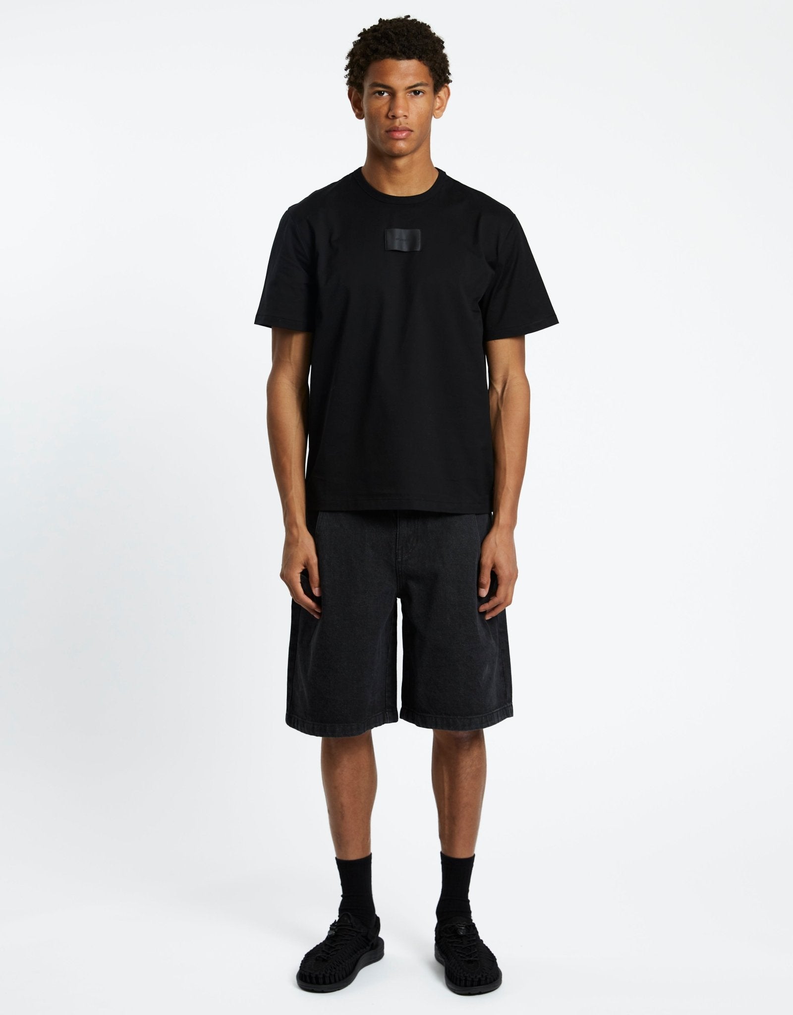 Amomento Cut - Out Pocket Denim Shorts | Rezet Store