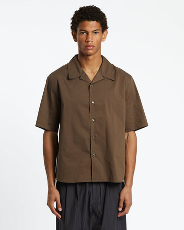 Amomento Open Collar Half Shirt | Rezet Store
