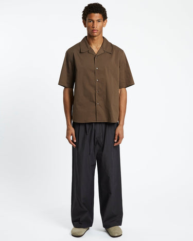 Amomento Open Collar Half Shirt | Rezet Store