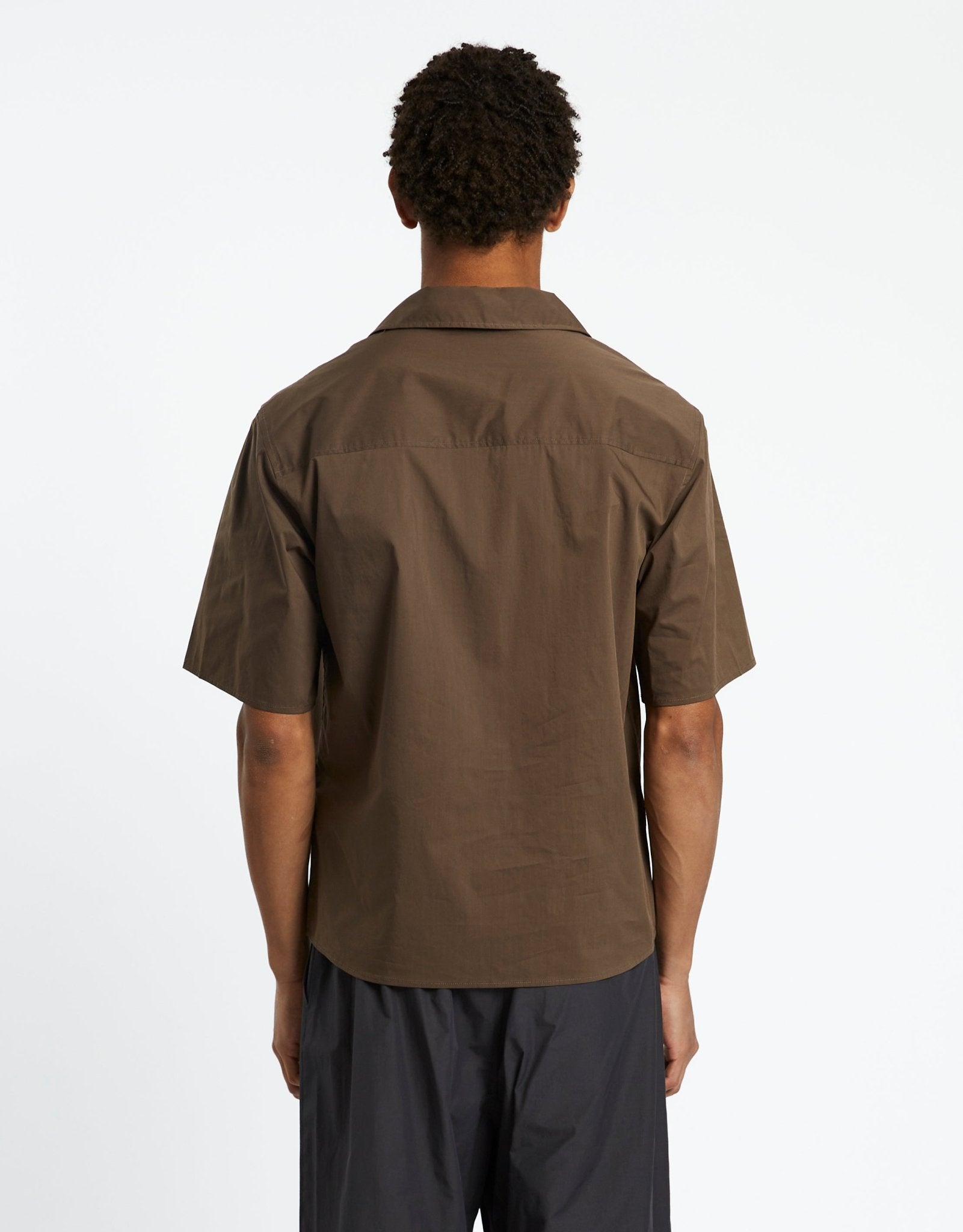 Amomento Open Collar Half Shirt | Rezet Store