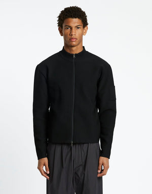 Amomento Mock Neck Zip - Up Cardigan | Rezet Store
