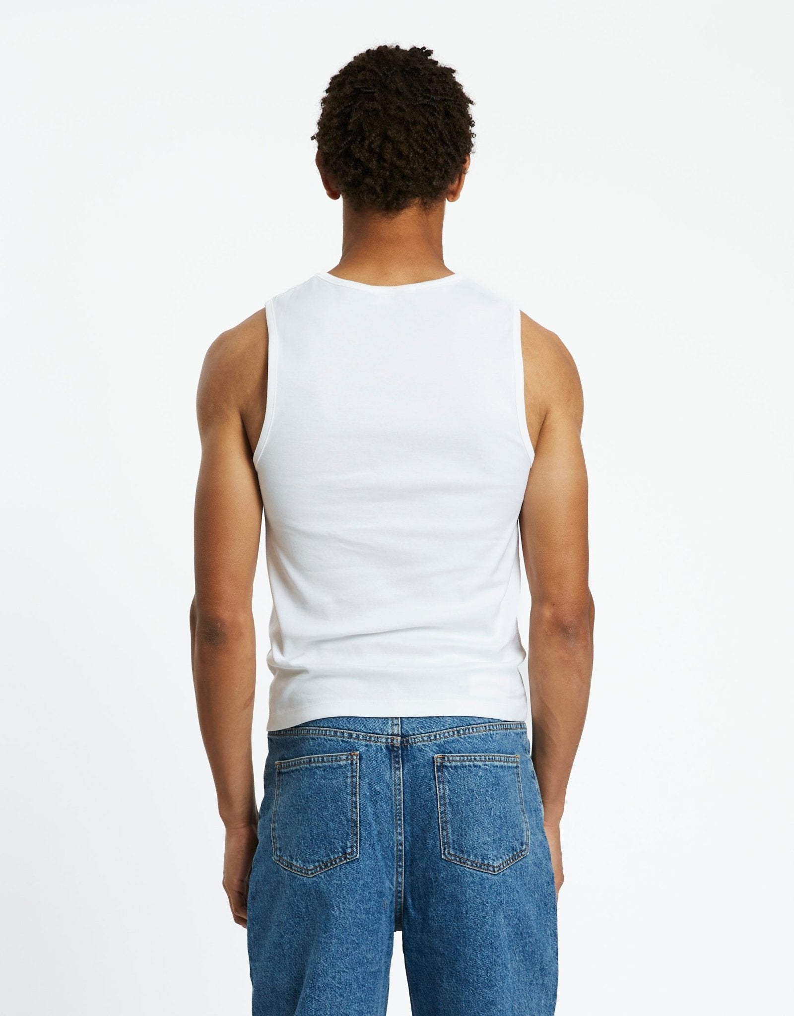 Amomento Round Neck Sleeveless Top | Rezet Store