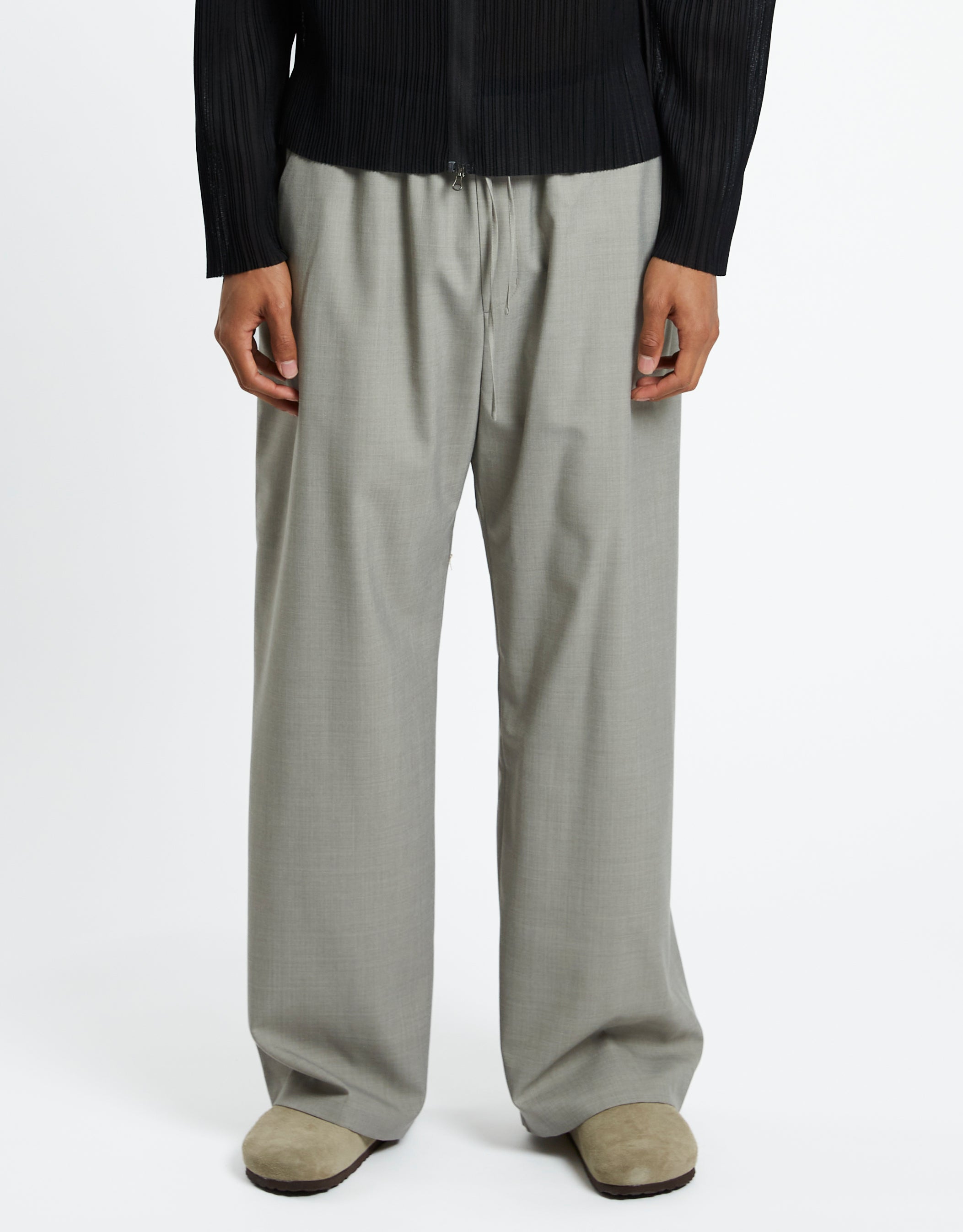 Wool Banding Pants