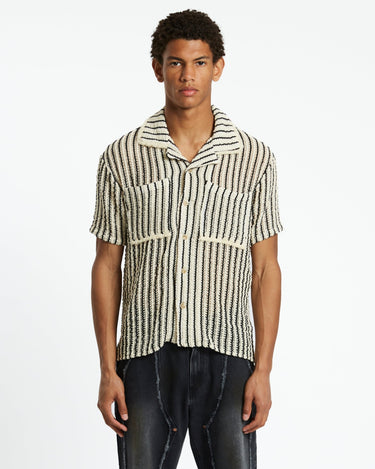 Andersson Bell Sheer Stripe Knit Shirts | Rezet Store