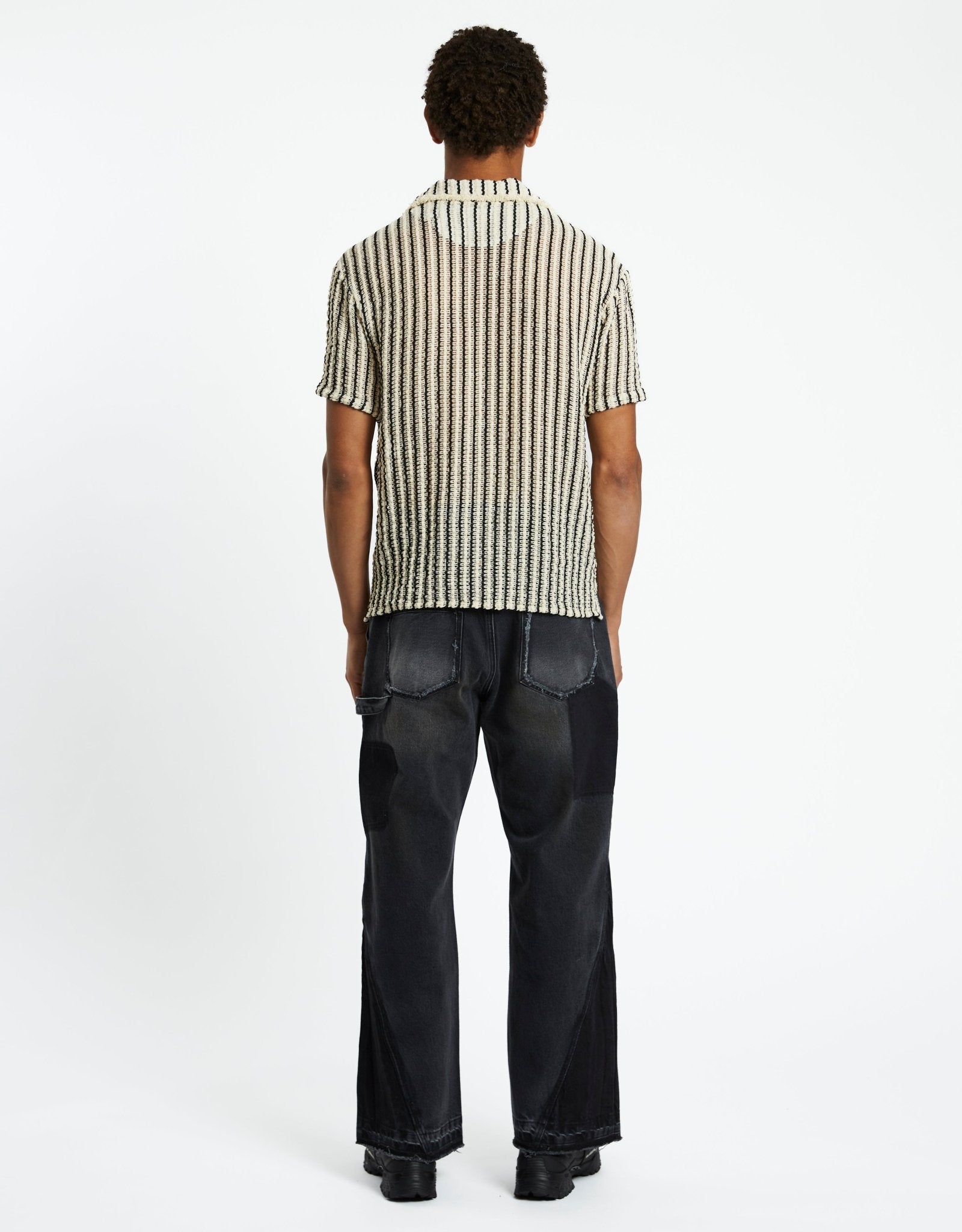 Andersson Bell Sheer Stripe Knit Shirts | Rezet Store