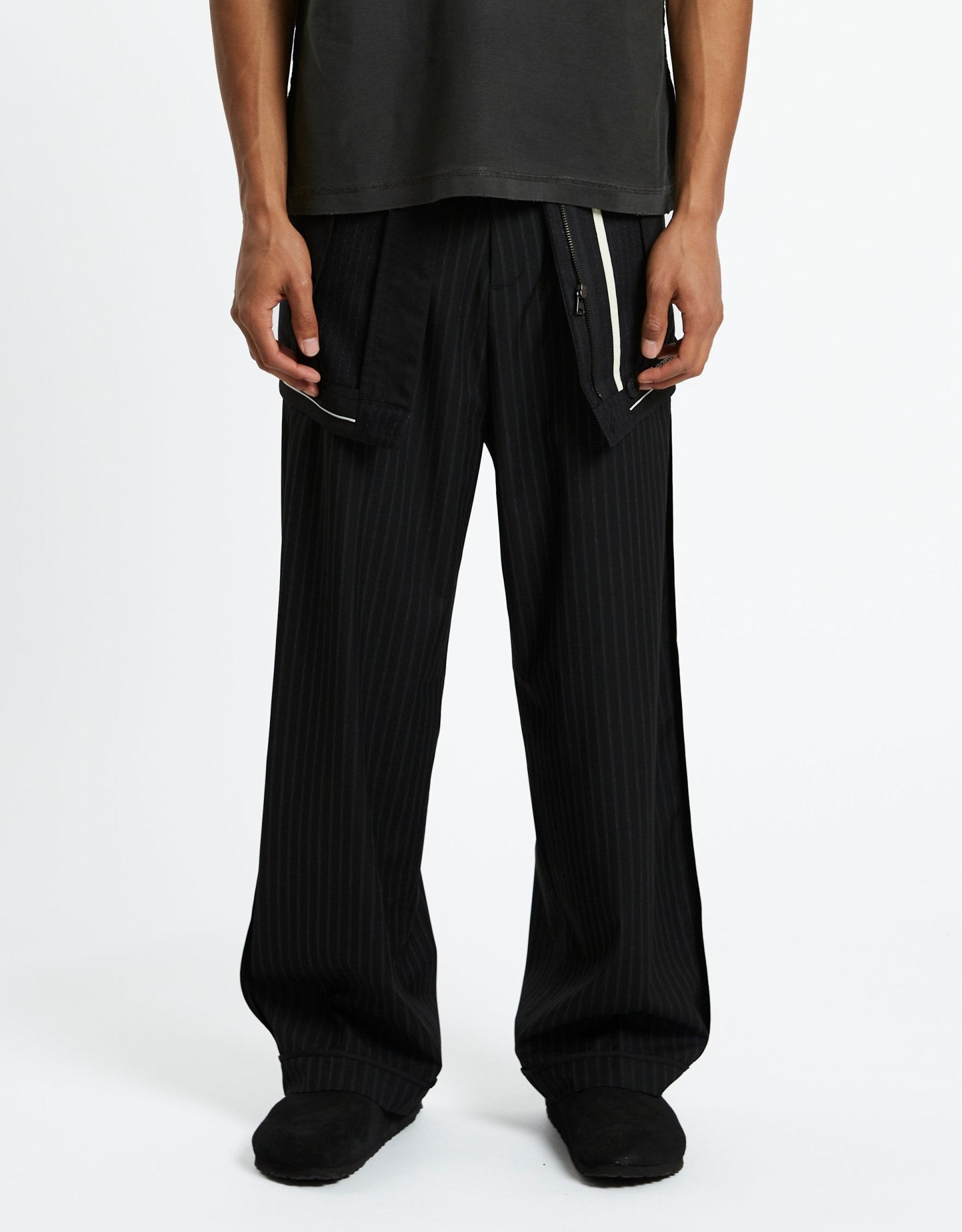 Inside Out Stripe Trousers