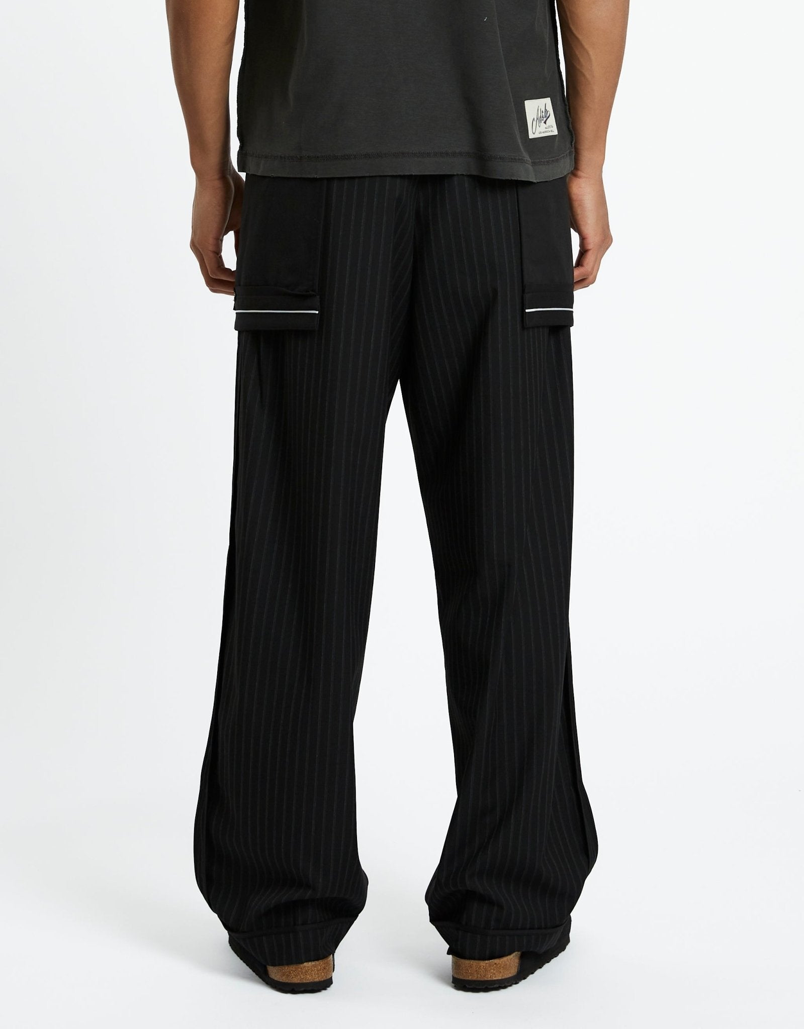 Inside Out Stripe Trousers