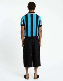 Andersson Bell Stripe Soccer Polo Sweater | Rezet Store