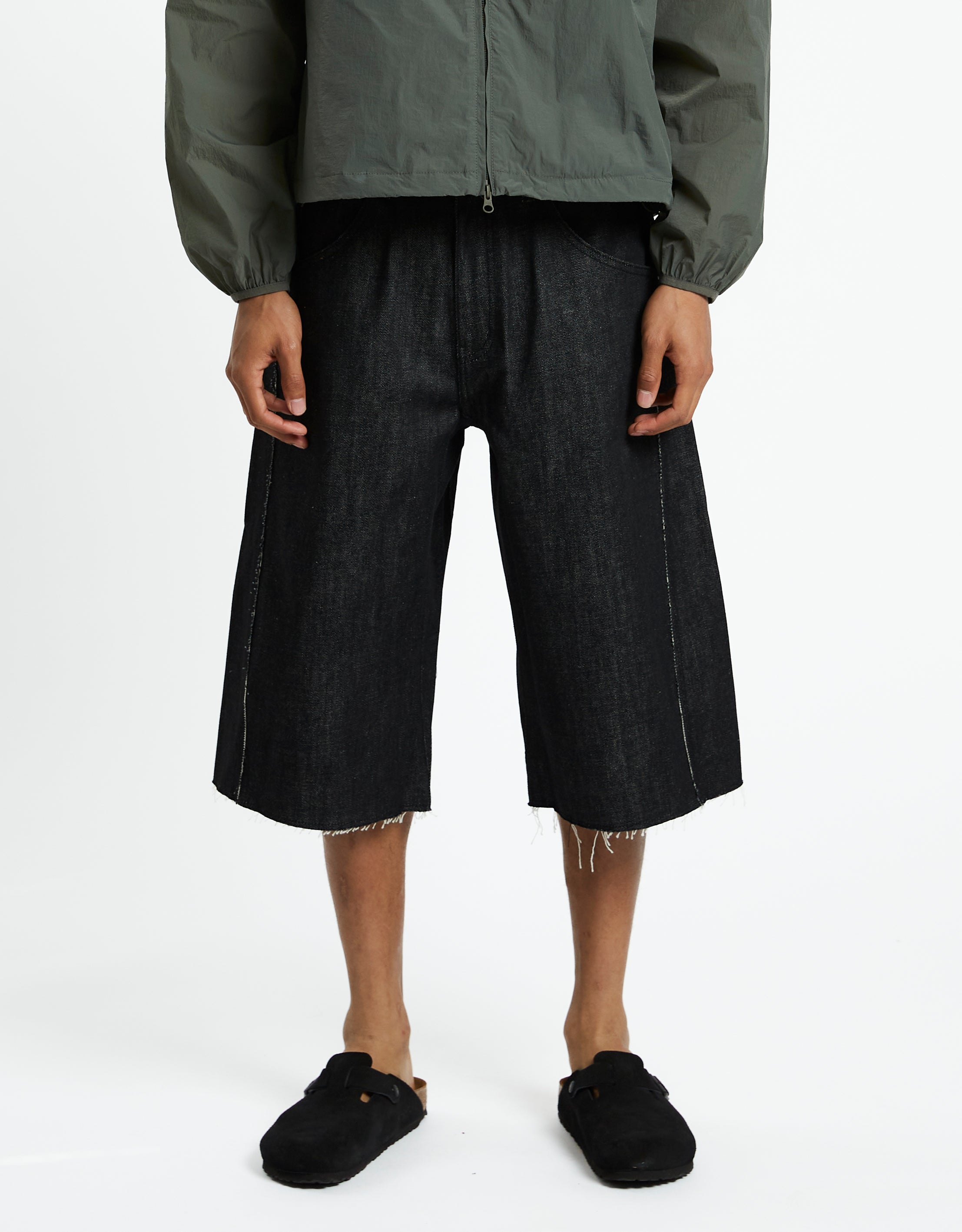 Raw Cut Engineer Bermuda Pants