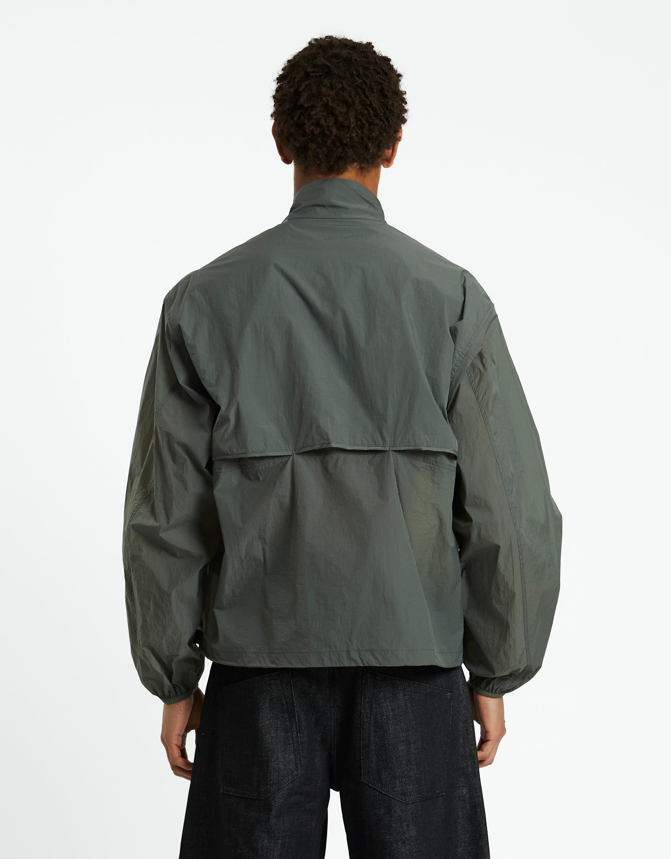 Pinched Layered Windbreaker