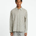 COOR Seersucker Check Convertible Shirt | Rezet Store