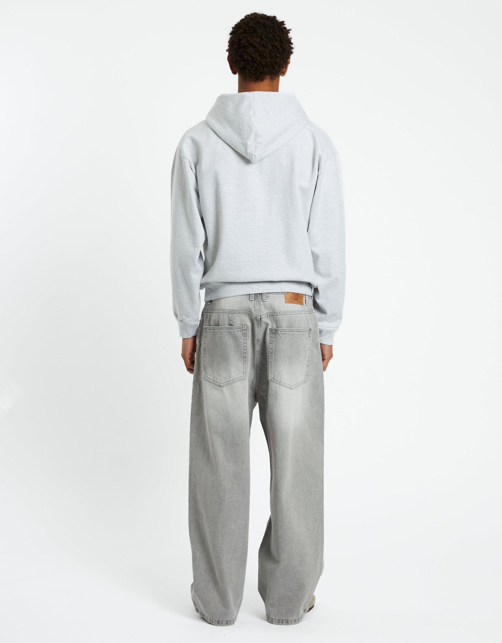 COOR Ice Gray Wide - Leg Washing Jeans | Rezet Store