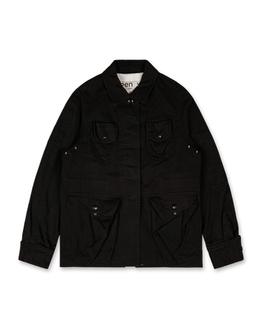 OPEN YY Multi Pocket Safari Jacket | Rezet Store