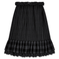 OPEN YY Rolled Waist Tiered Skirt | Rezet Store